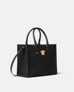 La Medusa | Versace Petit Fourre-Tout En Toile La Medusa