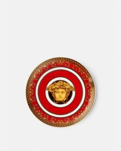 Assiettes | Versace Petite Assiette Medusa Red 17 Cm