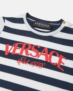 Vetements | Versace Robe T-Shirt Nautical Stripe Baby