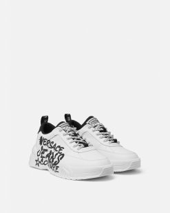 Chaussures | Versace Baskets Stargaze A Imprime Graffiti