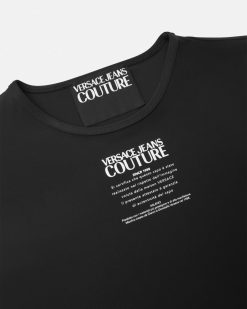 Vetements | Versace T-Shirt Court Warranty Avec Logo