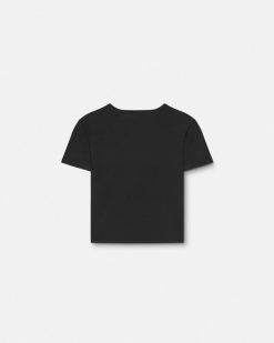 Vetements | Versace T-Shirt Court Warranty Avec Logo