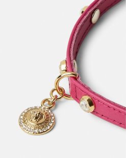 Accessoires Pour Animaux | Versace Collier Pour Animal Icon Avec Cristaux