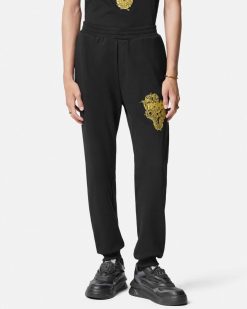 Pantalons Et Shorts | Versace Pantalon De Jogging Annee Du Dragon