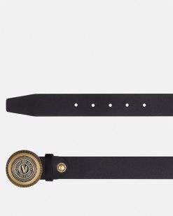 Accessoires | Versace Ceinture Ronde V-Emblem