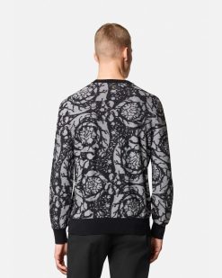 Maille | Versace Pull Vanise Barocco Silhouette