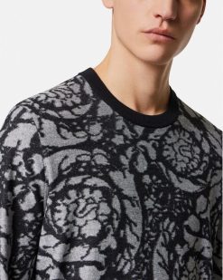 Maille | Versace Pull Vanise Barocco Silhouette