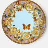 Assiettes | Versace Assiette De Presentation Le Jardin 33 Cm