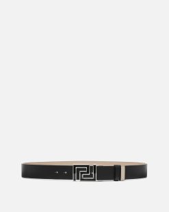 Ceintures | Versace Ceinture Greca Reversible