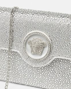 La Medusa | Versace Pochette Enveloppe A Cristaux La Medusa