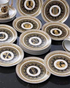 Assiettes | Versace Assiette X Virtus Alphabet 17 Cm