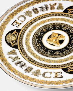 Collection Alphabet | Versace Assiette K Virtus Alphabet 33 Cm