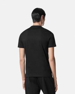 T-Shirts Et Polos | Versace T-Shirt Ornemente Annee Du Dragon