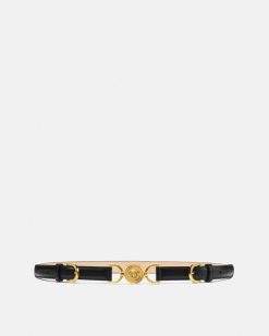 Ceintures | Versace Ceinture Medusa '95 En Cuir 2 Cm