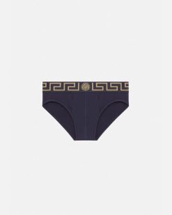 Slips | Versace Slip A Bordure Greca