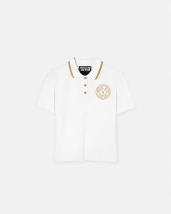 Vetements | Versace Polo A Manches Courtes V-Emblem