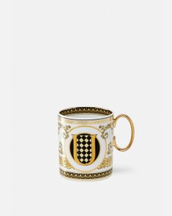 Cafe Et The | Versace Mug U Virtus Alphabet