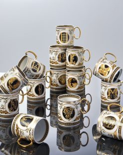 Cafe Et The | Versace Mug U Virtus Alphabet