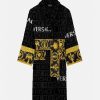 Peignoirs | Versace Peignoir Versace Allover Avec Cristaux