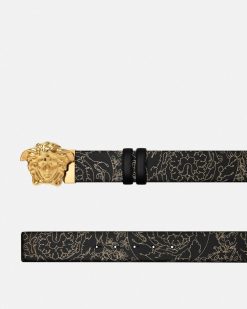 Ceintures | Versace Ceinture Reversible Barocco La Medusa