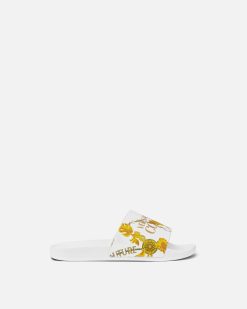 Chaussures | Versace Claquettes Shelly Chain Couture