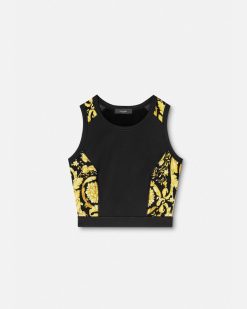 Activewear | Versace Brassiere De Sport Barocco