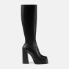 Platforms | Versace Aevitas Bottes A Plateforme En Cuir 120 Mm