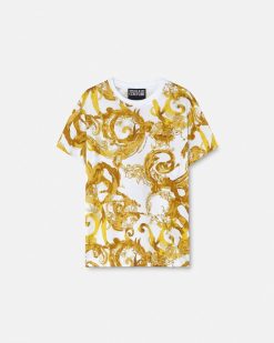 Vetements | Versace T-Shirt Watercolour Couture