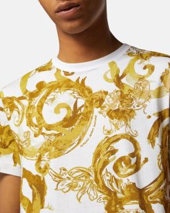 Vetements | Versace T-Shirt Watercolour Couture