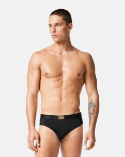 Maillots De Bain | Versace Slip De Bain Medusa Biggie