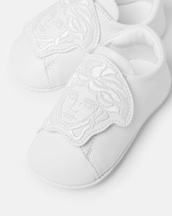 Chaussures Et Premiers Pas | Versace Baskets La Medusa Baby