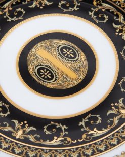 Assiettes | Versace Assiette O Virtus Alphabet 17 Cm