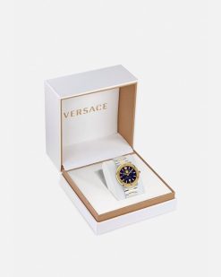 Montres | Versace Montre Greca Logo Moonphase