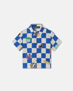 Vetements | Versace Chemise Varsity Baby A Carreaux