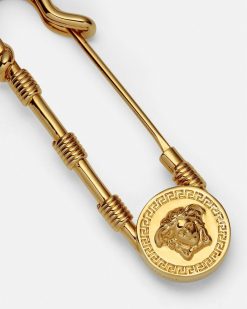 Boutons De Manchettes Et Broches | Versace Broche Safety Pin