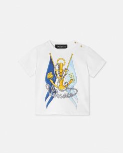 Vetements | Versace T-Shirt L'Ancora Versace Baby