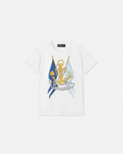 Vetements | Versace T-Shirt L'Ancora Versace Kids