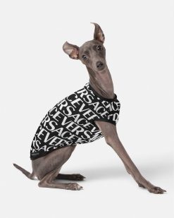 Accessoires Pour Animaux | Versace Petit T-Shirt Pour Animal Versace Allover