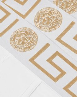 Slips | Versace Lot De Trois Slips A Bordure Greca