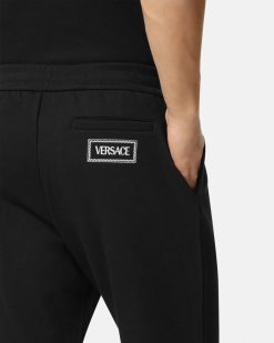 Pantalons Et Shorts | Versace Pantalon De Survetement Avec Logo