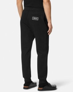 Pantalons Et Shorts | Versace Pantalon De Survetement Avec Logo