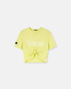 T-Shirts Et Pulls | Versace T-Shirt Court 1978 Re-Edition Logo