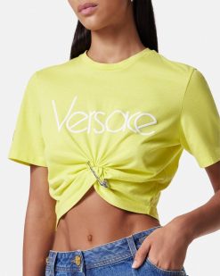 T-Shirts Et Pulls | Versace T-Shirt Court 1978 Re-Edition Logo