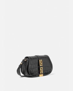 Greca Goddess | Versace Sac Porte Epaule Effet Croco Greca Goddess