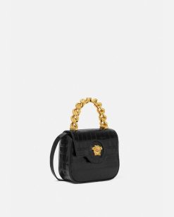 La Medusa | Versace Mini Sac Effet Croco La Medusa