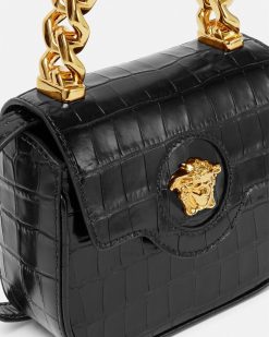 La Medusa | Versace Mini Sac Effet Croco La Medusa