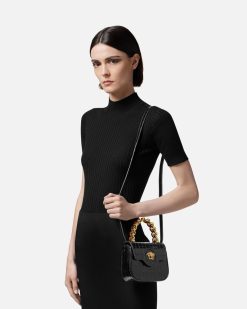 La Medusa | Versace Mini Sac Effet Croco La Medusa