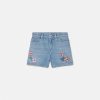 Vetements | Versace Short En Denim Brode Kids