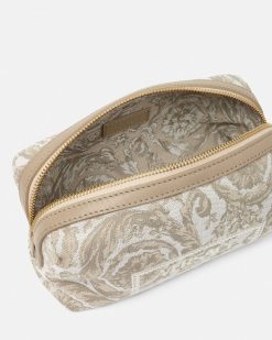 Portefeuilles | Versace Trousse En Jacquard Barocco