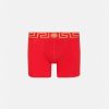 Boxers | Versace Boxer Long A Bordure Greca